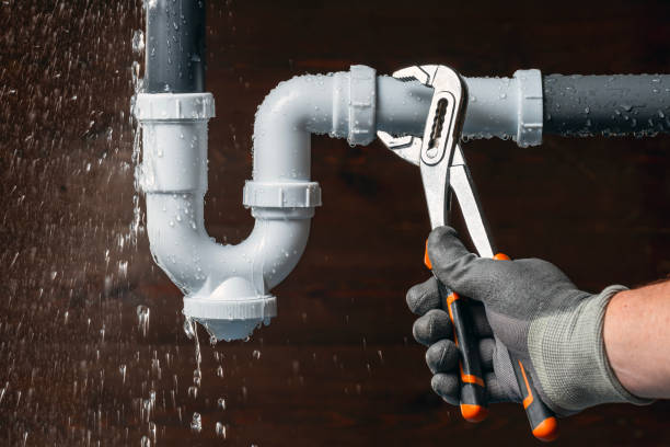 Professional Emergency Plumber technician working in Big Island, VA